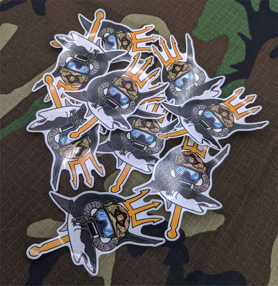 Shark Tanks - Sticker