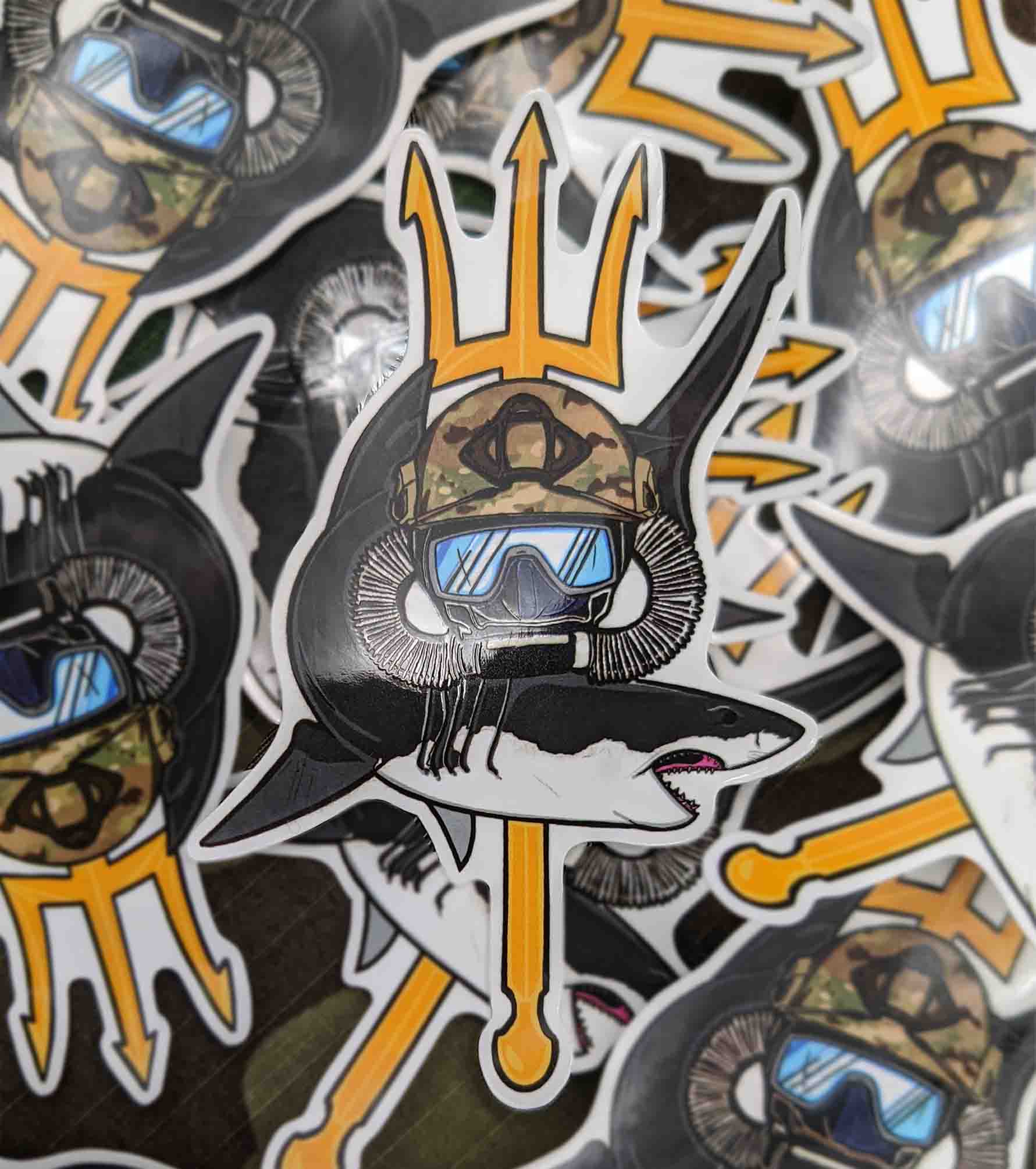 Shark Tanks - Sticker